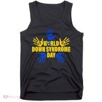 World Down Syndrome Day Hand Print Tank Top thumb 0