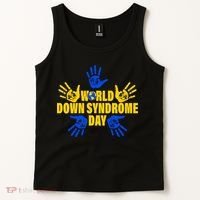 World Down Syndrome Day Hand Print Tank Top thumb 2