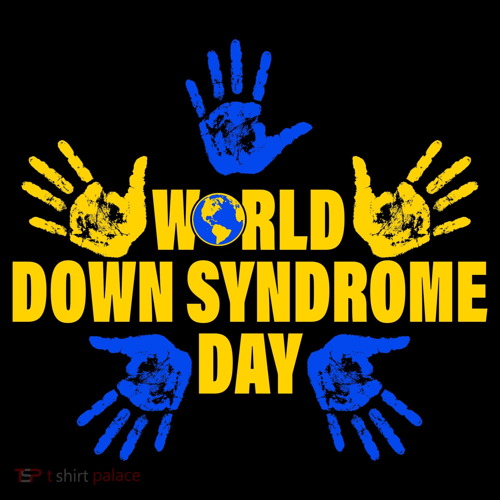 World Down Syndrome Day Hand Print Tank Top