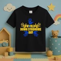 World Down Syndrome Day Hand Print Toddler T-Shirt thumb 3