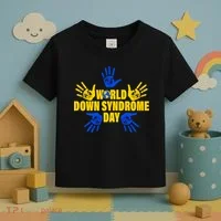 World Down Syndrome Day Hand Print Toddler T-Shirt thumb 3