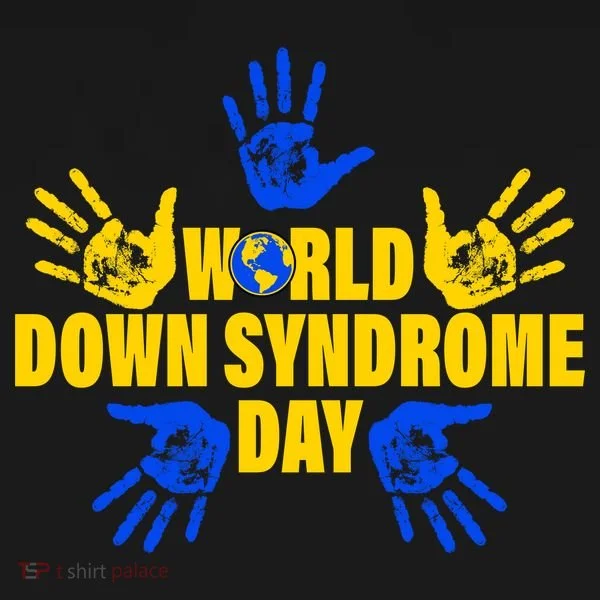 World Down Syndrome Day Hand Print Women's T-Shirt