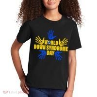 World Down Syndrome Day Hand Print Kids T-Shirt thumb 2