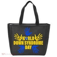 World Down Syndrome Day Hand Print Tote Bag thumb 0
