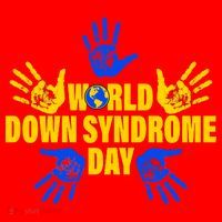 World Down Syndrome Day Hand Print Santa Hat thumb 1