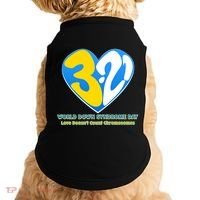 World Down Syndrome Day Love Doesn't Count Chromosomes Doggie Tank thumb 0