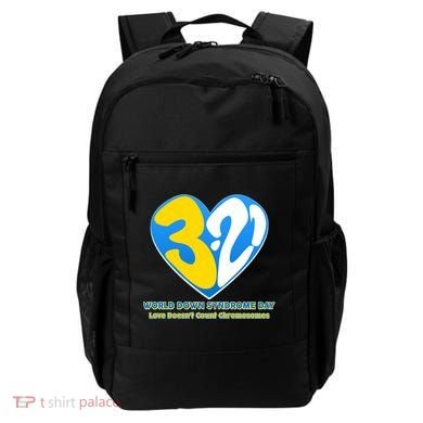 World Down Syndrome Day Love Doesn't Count Chromosomes Backpack