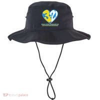 World Down Syndrome Day Love Doesn't Count Chromosomes Bucket Hat thumb 0