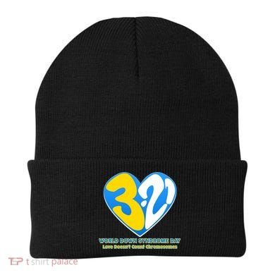 World Down Syndrome Day Love Doesn't Count Chromosomes Beanie
