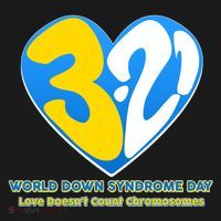 World Down Syndrome Day Love Doesn't Count Chromosomes Women's Hoodie thumb 2
