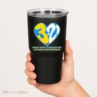 World Down Syndrome Day Love Doesn't Count Chromosomes Tumbler thumb 2
