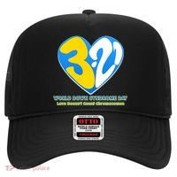 World Down Syndrome Day Love Doesn't Count Chromosomes Hat thumb 0