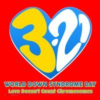 World Down Syndrome Day Love Doesn't Count Chromosomes Santa Hat thumb 1