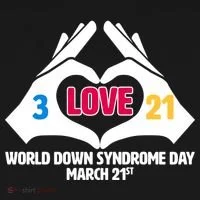 World Down Syndrome Day March 21 Bucket Hat thumb 4