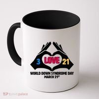 World Down Syndrome Day March 21 Coffee Mug thumb 0