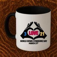 World Down Syndrome Day March 21 Coffee Mug thumb 2