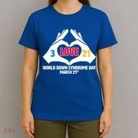 World Down Syndrome Day March 21 T-Shirt thumb 4