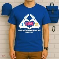 World Down Syndrome Day March 21 T-Shirt thumb 6