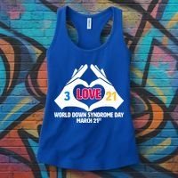 World Down Syndrome Day March 21 Women's Tank Top thumb 3