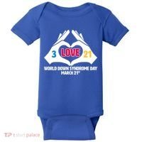 World Down Syndrome Day March 21 Baby Bodysuit thumb 0