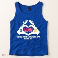 World Down Syndrome Day March 21 Tank Top thumb 2