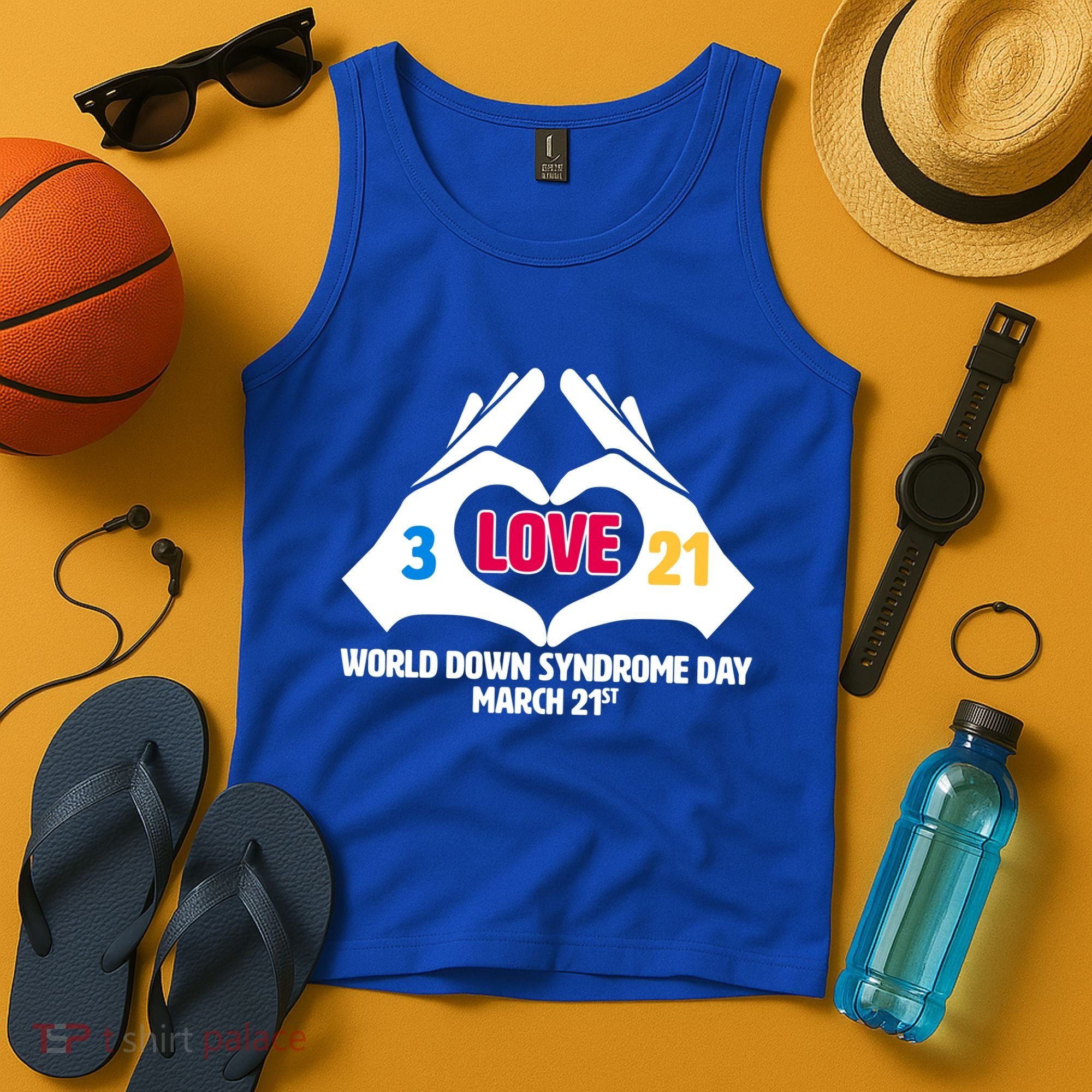 World Down Syndrome Day March 21 Tank Top