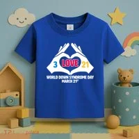 World Down Syndrome Day March 21 Toddler T-Shirt thumb 3