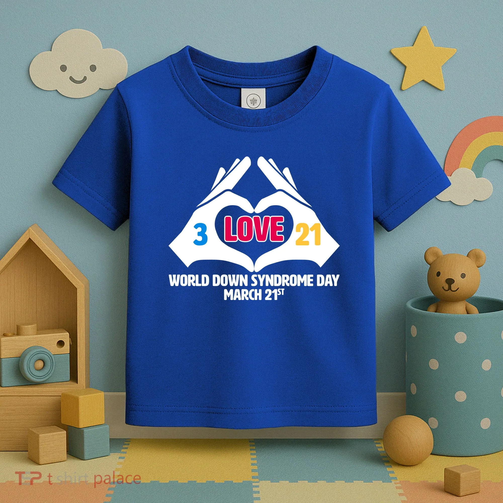 World Down Syndrome Day March 21 Toddler T-Shirt