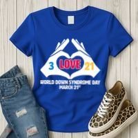 World Down Syndrome Day March 21 Women's T-Shirt thumb 3