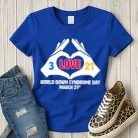 World Down Syndrome Day March 21 Women's T-Shirt thumb 3