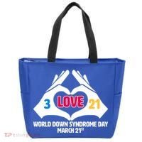 World Down Syndrome Day March 21 Tote Bag thumb 0