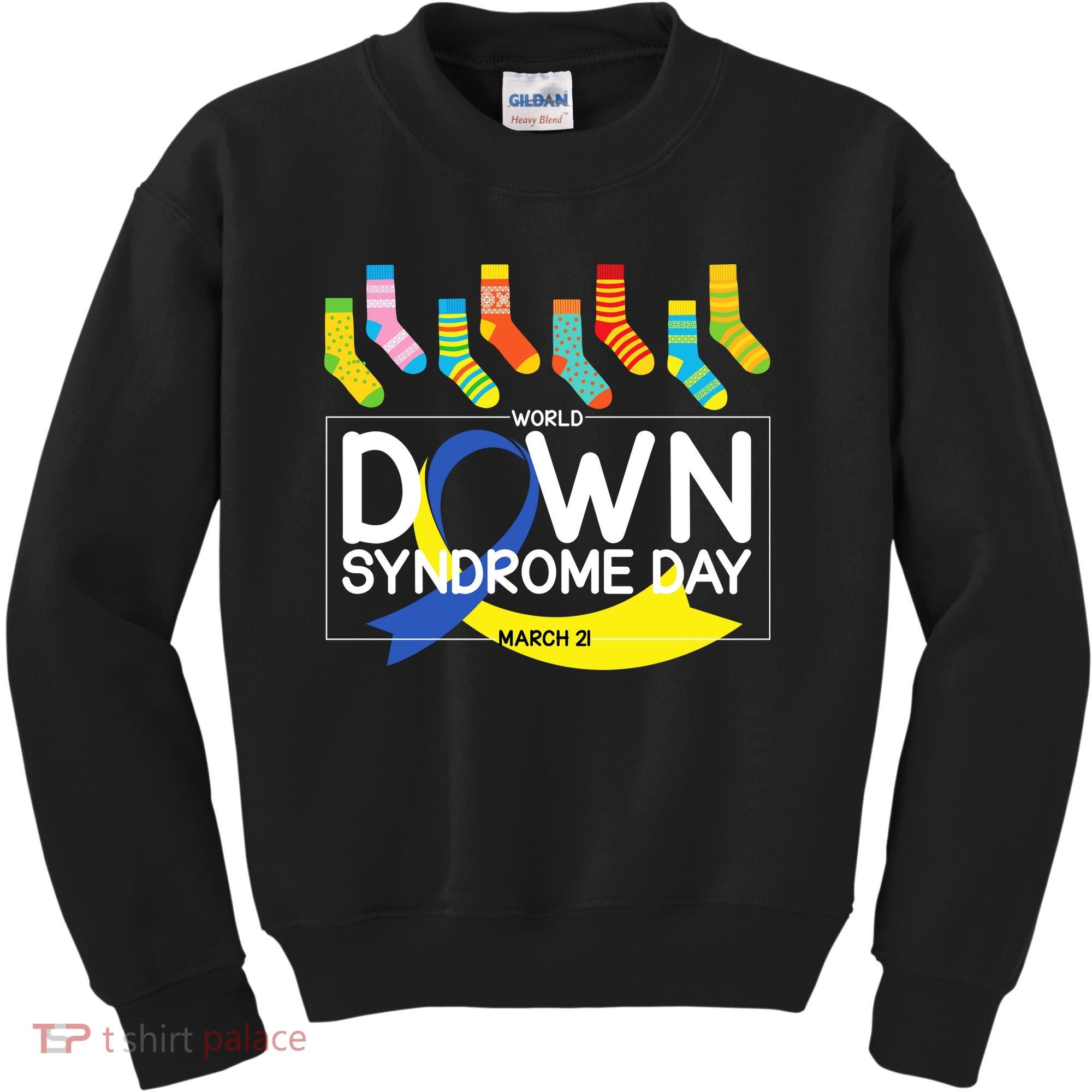 World Down Syndrome Day March 211 Kids Sweatshirt
