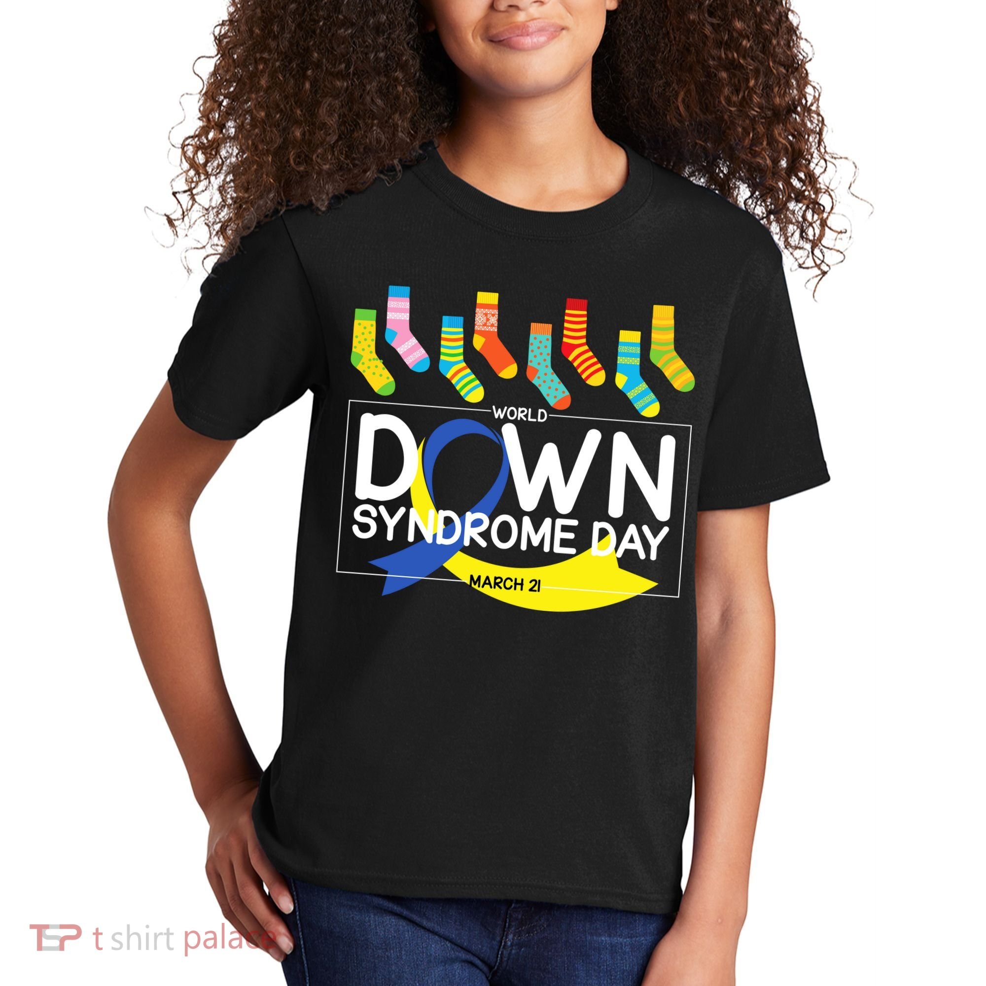 World Down Syndrome Day March 211 Kids T-Shirt