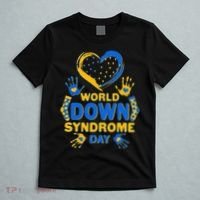 World Down Syndrome Day Painted Hands And Polka Dots  T-Shirt thumb 5