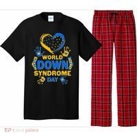 World Down Syndrome Day Painted Hands And Polka Dots  Pajama Set thumb 0