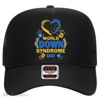 World Down Syndrome Day Painted Hands And Polka Dots  Hat thumb 0