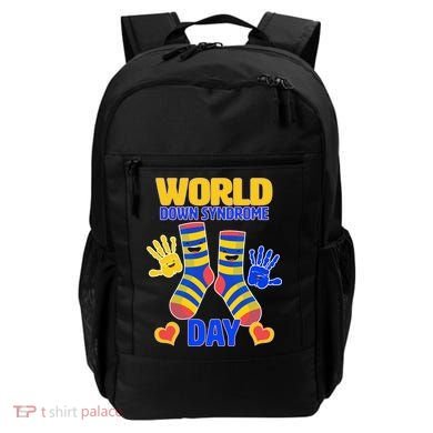World Down Syndrome Day Socks & Hands Backpack