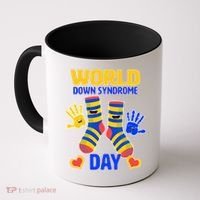 World Down Syndrome Day Socks & Hands Coffee Mug thumb 0