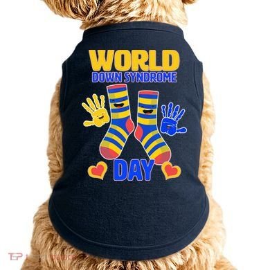 World Down Syndrome Day Socks & Hands Doggie Tank
