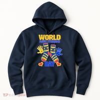 World Down Syndrome Day Socks & Hands Hoodie thumb 0