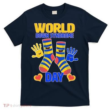 World Down Syndrome Day Socks & Hands T-Shirt