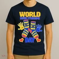 World Down Syndrome Day Socks & Hands T-Shirt thumb 3
