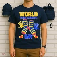 World Down Syndrome Day Socks & Hands T-Shirt thumb 6