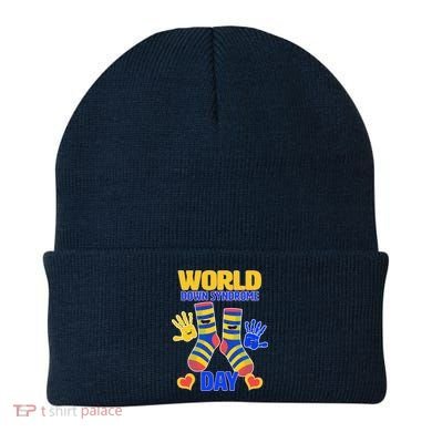World Down Syndrome Day Socks & Hands Beanie