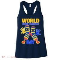 World Down Syndrome Day Socks & Hands Women's Tank Top thumb 0