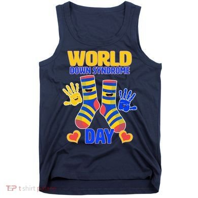 World Down Syndrome Day Socks & Hands Tank Top