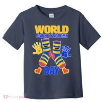 World Down Syndrome Day Socks & Hands Toddler T-Shirt thumb 0
