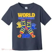 World Down Syndrome Day Socks & Hands Toddler T-Shirt thumb 0