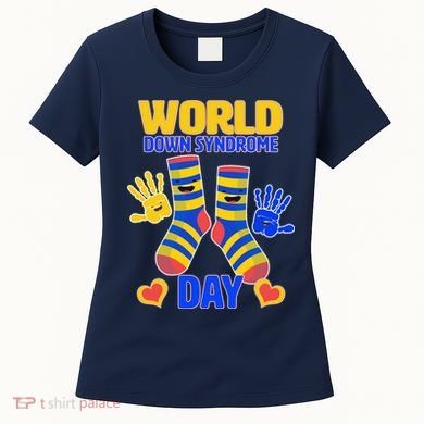 World Down Syndrome Day Socks & Hands Women's T-Shirt