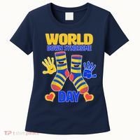 World Down Syndrome Day Socks & Hands Women's T-Shirt thumb 0